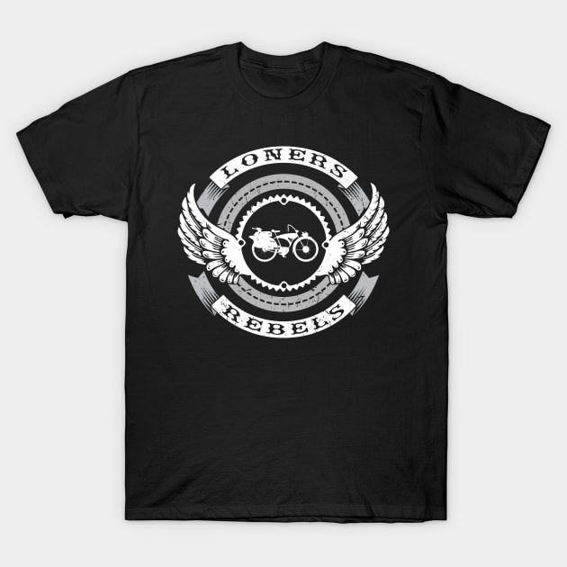 Pee-Wee biker tee T-Shirt by nerd wood designs